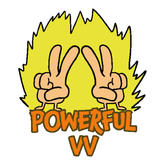 VV Powerful (Sticker)